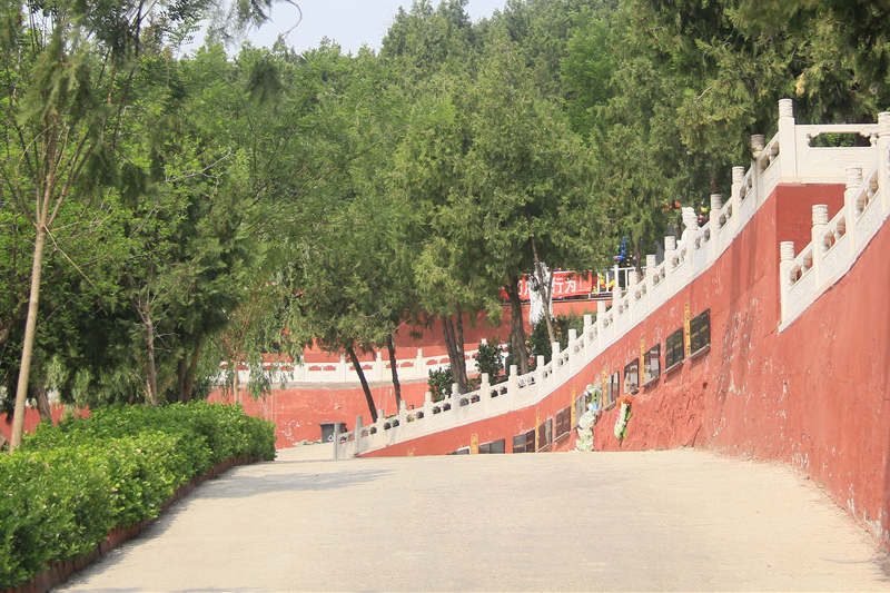 昌平区九里山公墓二区墓区通道