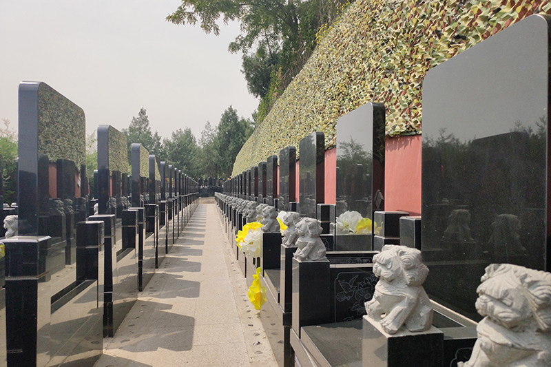 九里山公墓二区碑型展示