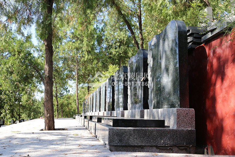 九里山公墓二区碑型展示